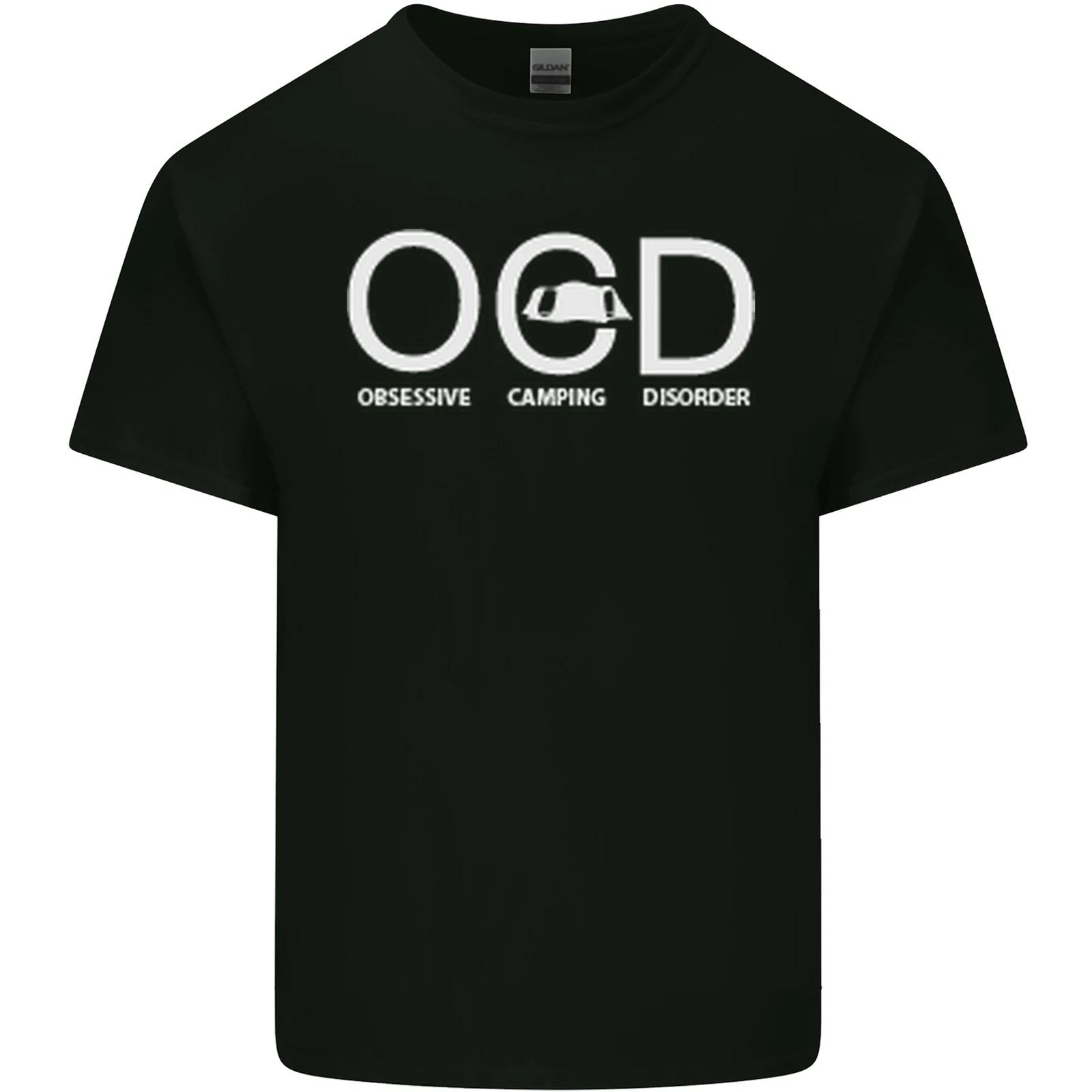 OCD Obsessive Camping Disorder Kids T-Shirt Childrens 4XL
