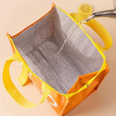 Portable Thermal Lunch Box Bags Food Storage Handbags Travel Picnic Pouch