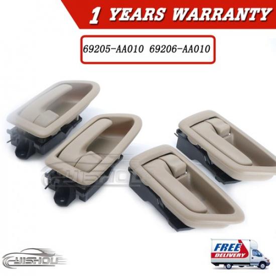 Set 4 Left + Right ide Inner Door Handle For 97--01 Toyota Camry Tan DH48