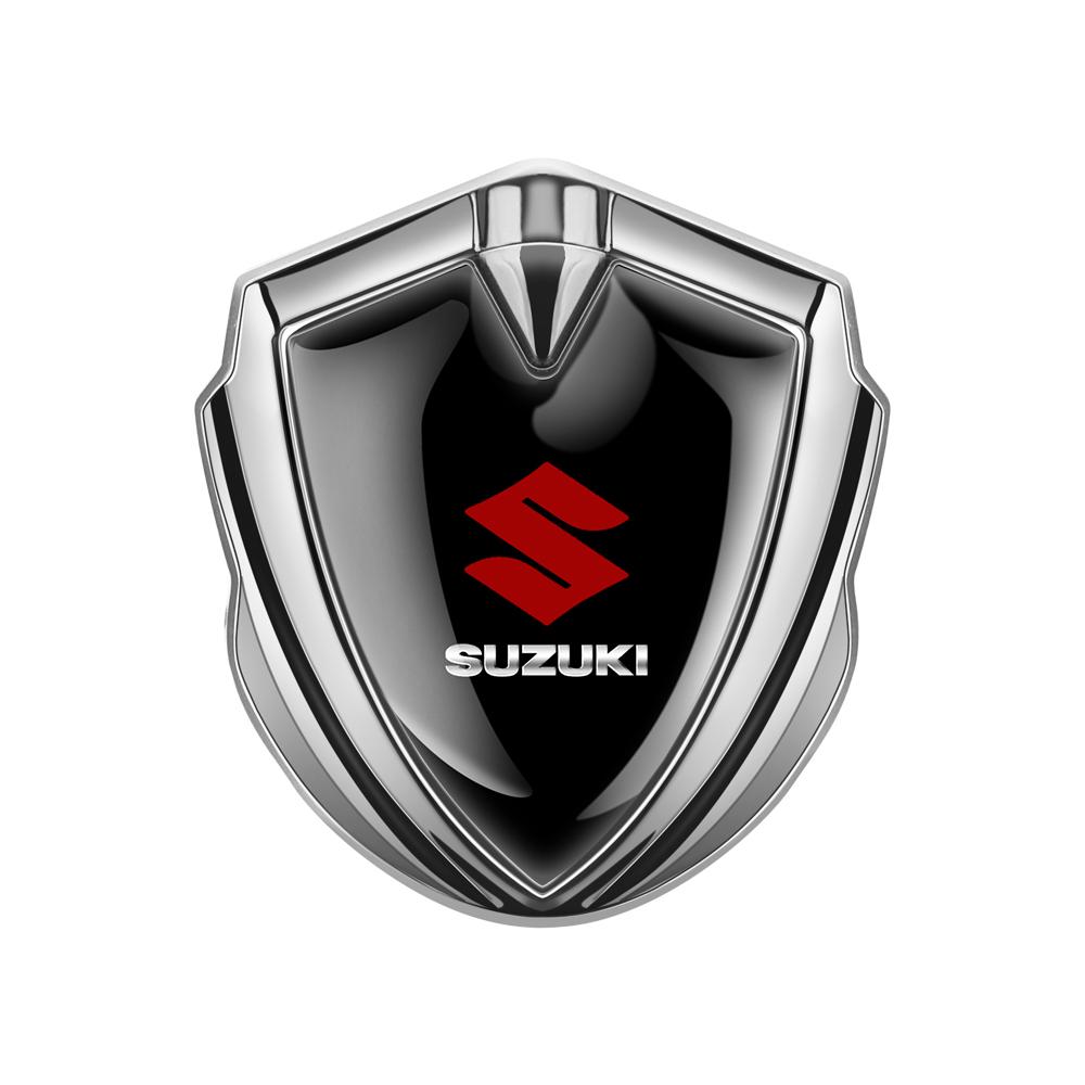 

1/2pcs Car Exterior Decor Side Fender Trunk Shield Metal Badge Stickers For Suzuki Grand Vitara Samurai Gsx S750 Vstrom 650 Alto 1PC