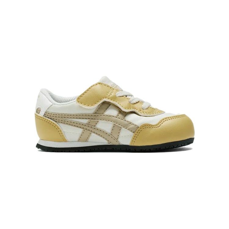Onitsuka Tiger Comfortable Versatile Shock Absorbing Low Top Walking Shoes Baby Shoes Yellow 1184A083-750