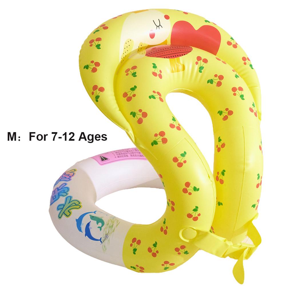 1Pcs Inflatable Swim Vest Pool Float Swimming Ring Swim Tube Swim Accessory Summer Water Sports Swimming Circle Swim  Float