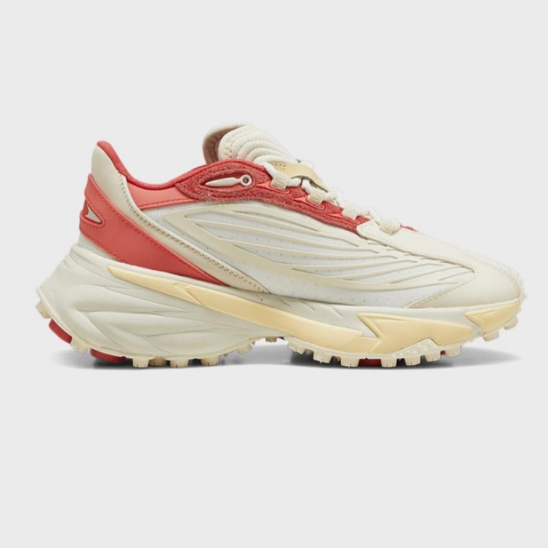 Puma Spirax Ios   Warm White  Active Red  396501 05
