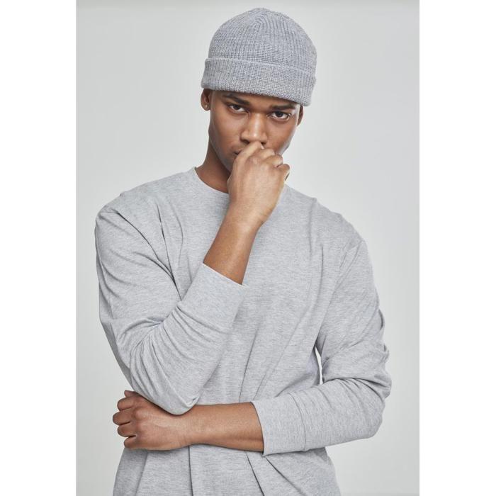 T-shirt - URBAN CLASSICS - Tall - Manches Longues - Coupe Loose - Gris