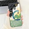 Soft Silicone TPU Matte Funda For Infinix GT 20 Pro / Infinix X6871 GT20Pro Phone Case Back Cover Astronaut Moon Night Painted