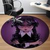 1pc Wednesday Addams Chair Carpet for Office Non-Slip,Machine Washable Rug for Office, Room - Holiday Decor - Machine Made yy251017227