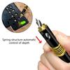 Hinge Installation Guide Tool Includes Auto Alignings Drill Bit and Closed Compartment Organization