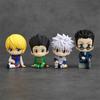 Aixlan GON FREECSS Figure 4PCS SET Q Version HUNTER X HUNTER PVC Action Figure Amine Christmas Gift Collectible Figurine