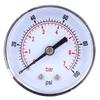 Pressure Gauge 50mm   1Celsius8 BSPT Back Connection for   Water Oil Gas (0-15PSI 0-1Bar)