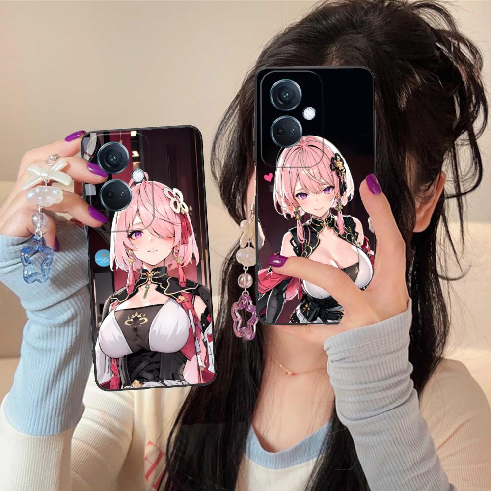 Wuthering Waves Taoqi Mobile Phone Case for OPPO Reno 14 13 12 11 10 9 8 7 6 5 F T Pro 5G Colorful Printing Cover Cover Pretty