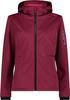 Куртка CMP Softshell Jacket Zip Hood Women (39A5006M) Женская куртка из софтшелла меланж (39A5006M) анемон/мел.