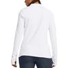 Under Armour Qualifier ColdGear Long Sleeve Fitness Top Women Tops White 1379343-100