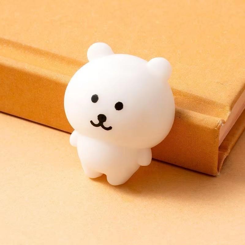 Fun Cartoon Cute Xiao Bi Ga Self Deprecating Xiong Pinch Tuanzi Stress Relief Toy  Playing Rebound Pocket Toy For Children'S