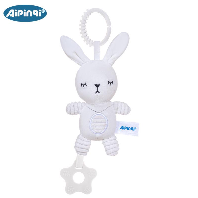 Baby Stroller Wind Chime & Teether: Soothing Music Toy for Newborns 0-1 Year