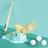 Cartoon Whale Baseball Pitching Machine with Ball Baseball Launcher  Outdoor Sport