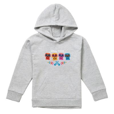 Childrens/Kids Skull Logo Full Color Heather Hoodie