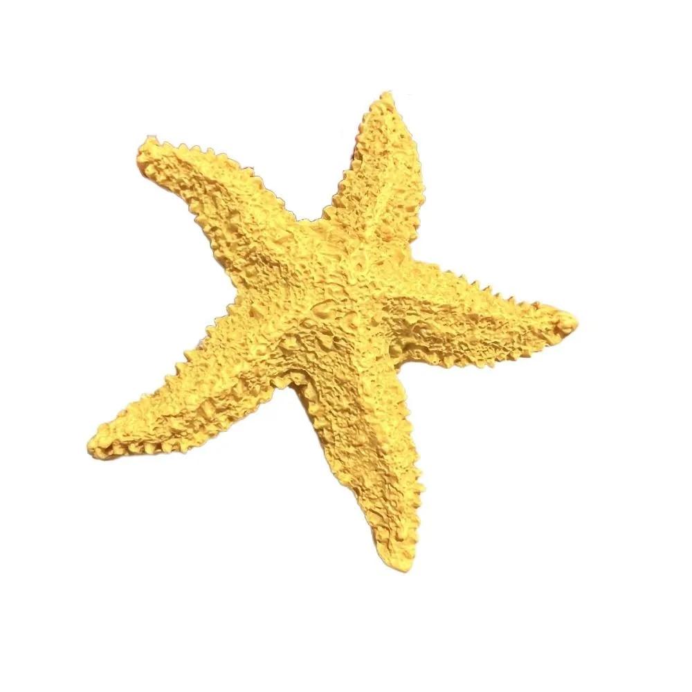 Mini Resin Simulation Starfish - Aquarium Decoration, Mediterranean Style, Cute and Exquisite Starfish Jewelry