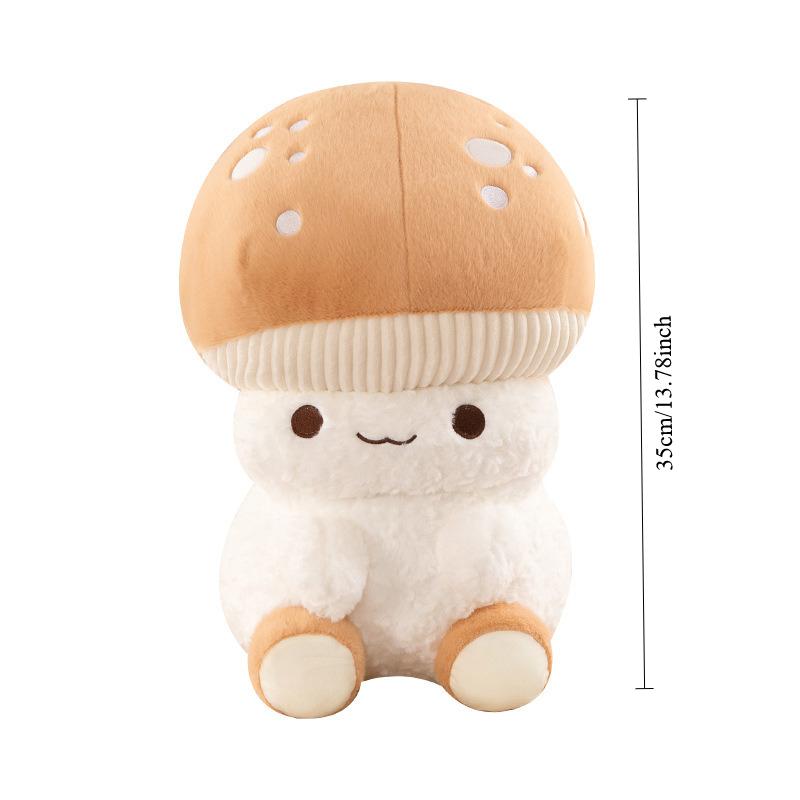 Гриб игрушка плюшевая кукла детская кукла тканевая кукла украшение для дивана детский подарок