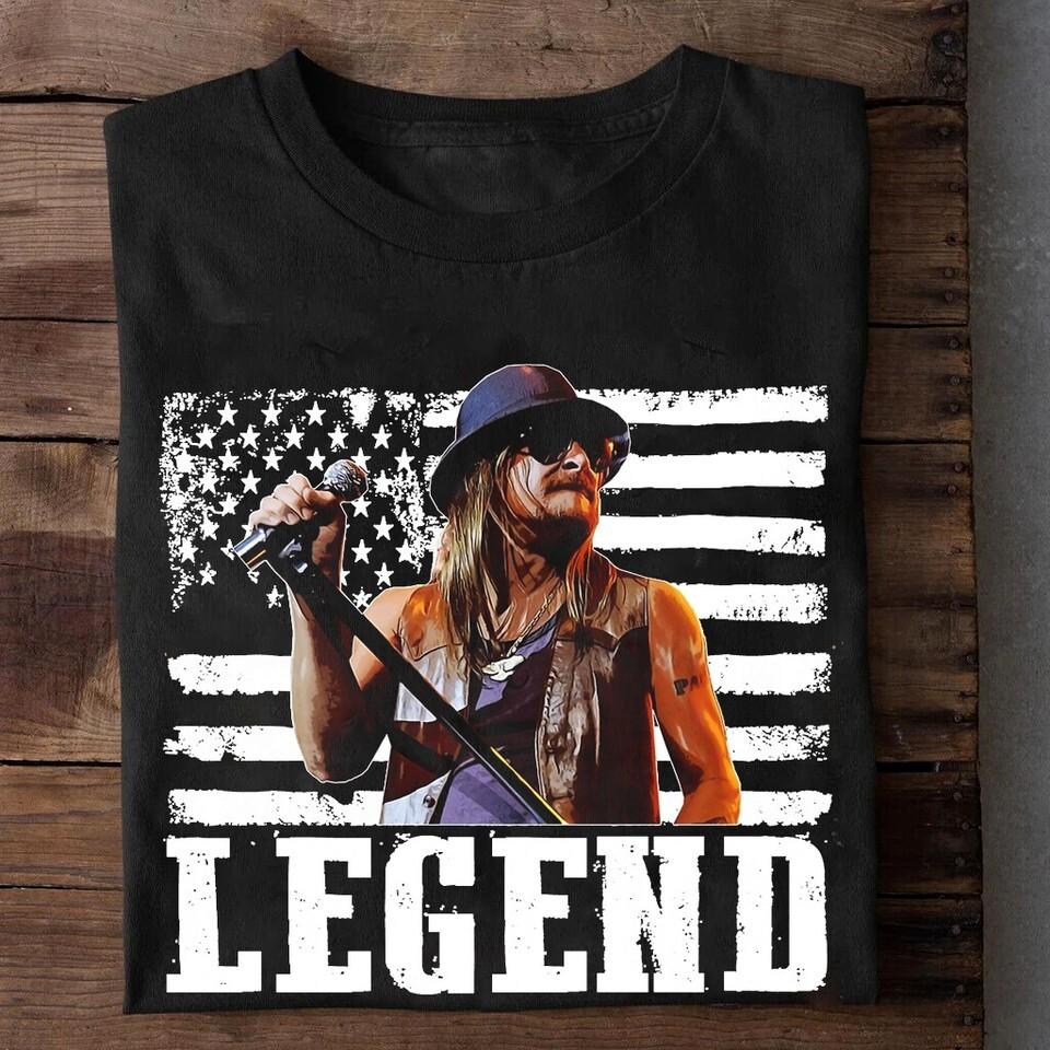 

Kid Rock Legend Shirt Gift For Fan Black Size Unisex 3XL