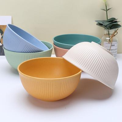 6 Stück große Müslischalen, spülmaschinenfest, BPA-frei, Lebensmittelschalen, wiederverwendbar, für Reis, Nudel, Suppe, Snack, Salat, Obstschalen, Küchenbedarf