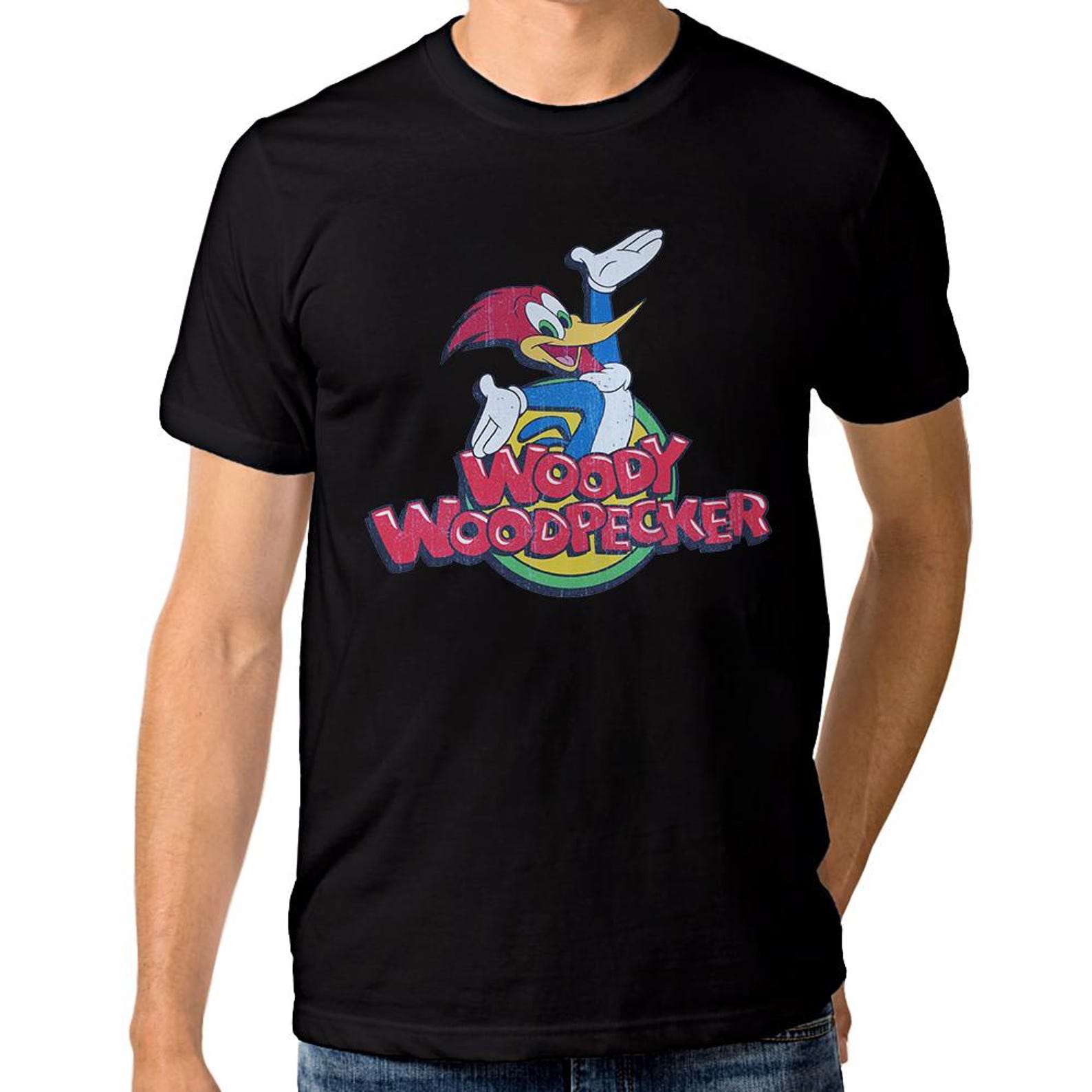 Woody Woodpecker Vintage T-Shirt, Men s and Women s Sizes XL