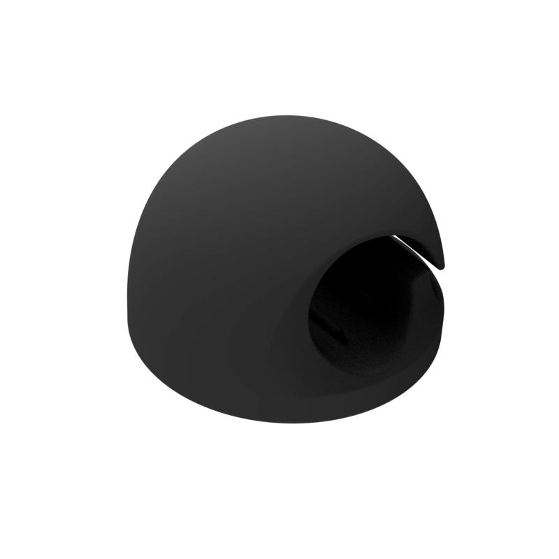 

Silicone Pen Holder Anti-Lost Anti-Fall Self-Adhesive Pen Holder Organizer Desktop Marker Pen Ballpoint Pen Pencil Storage Clip чёрный