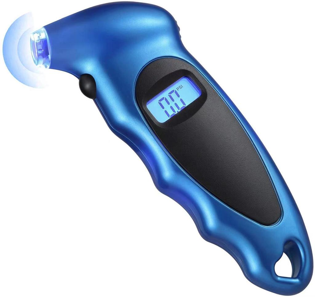 1pc High Precision Electronic Digital Tire Pressure Gauge Automobile Tire Tire Pressure Detector