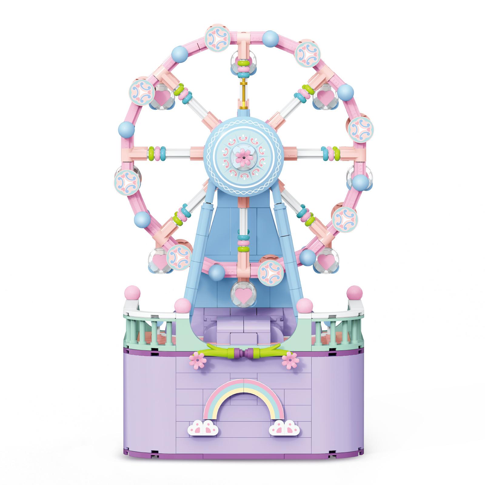 High-Quality Carousel High-Quality Ferris High-Quality Wheel High-Quality Building High-Quality Blocks Play sets High-Quality Music High-Quality Box NO BOX