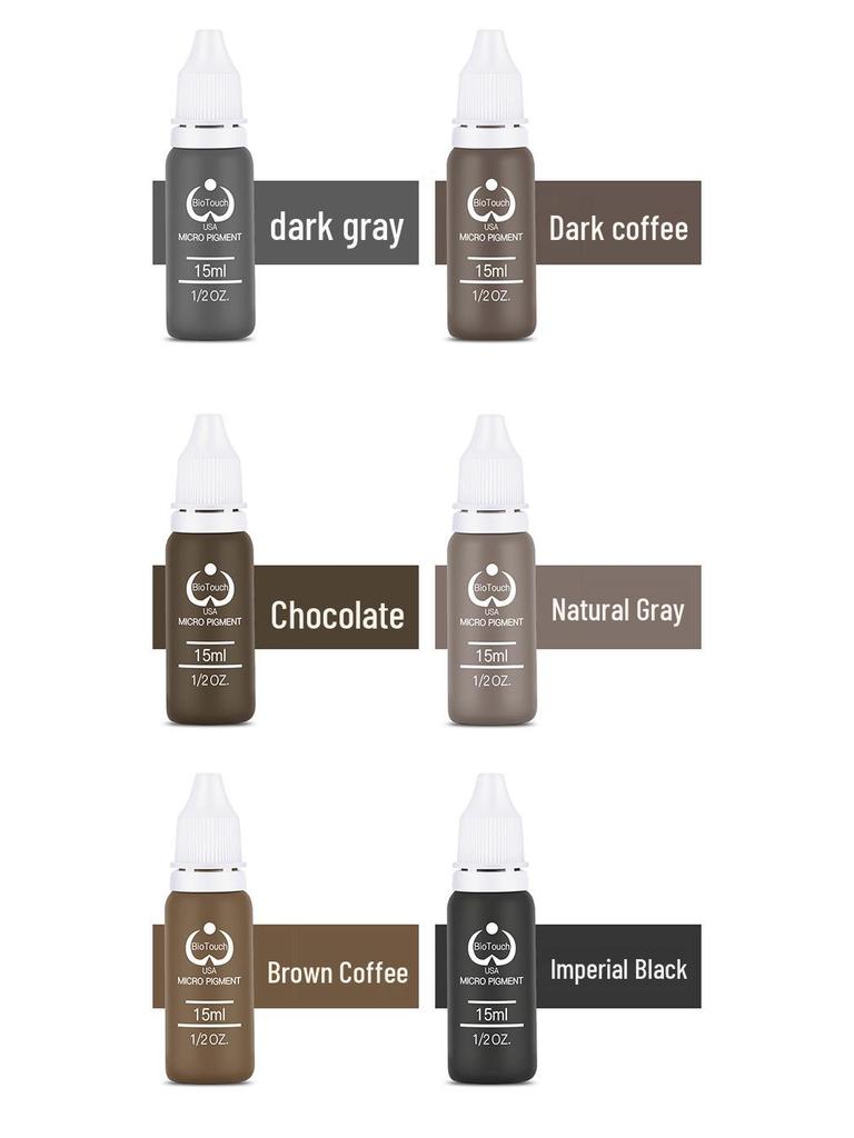 Beginner Eyebrow & Lip Blush Microblading Pigment for Natural Coloring and Fast Retention