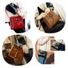 Fashion Shoulder Bags Casual Simple Style Solid Color Women Square Backpack