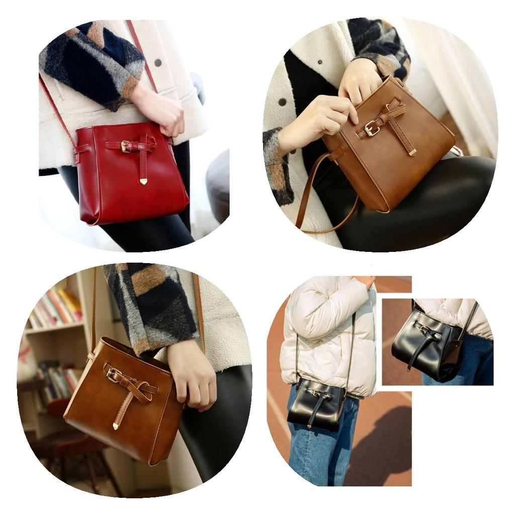 Fashion Shoulder Bags Casual Simple Style Solid Color Women Square Backpack