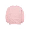MLB Base Logo Sweatshirts Unisex Pink Crew Neck Thickened Regular 3AMTF5116-50PKL