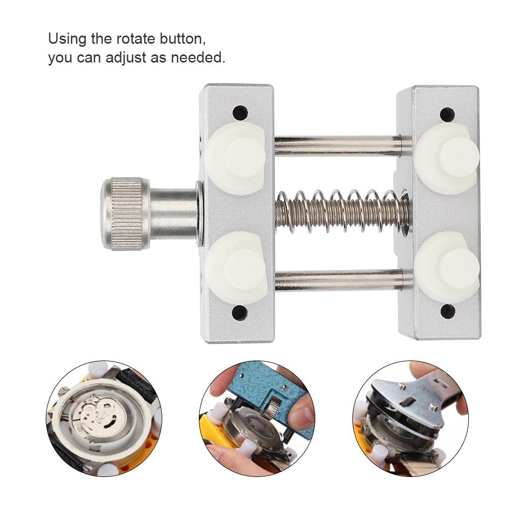 Adjustable Watch Case Opening Holder Tool Repair Watchmaker Replacement Opener