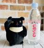 [USED] Salute! Asiatic Black Bear Teddy Bear, Velvet, Handmade by Artist, Black