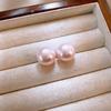 Korean Style Silver Needle Round Pearl Earrings - Sweet, Simple, and Versatile Stud Accessories for Women