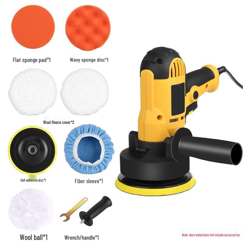Handheld Car and Floor Polishing Machine - Wax, Glaze, and Grind Surfaces