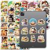 50 Cute Pet Cat Reading Graffiti Stickers Handbook Laptop Skateboard Water Cup Decoration Stickers