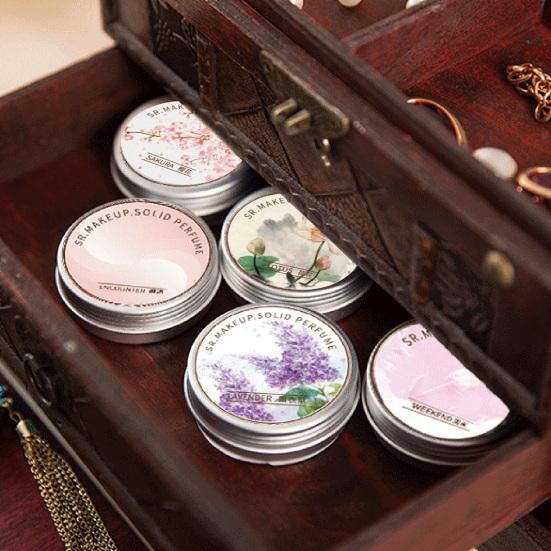 2/3/4/5Pcs Balm Irresistible Scent Solid Perfume Captivating Aroma Long-lasting Fragrance Alcohol-free Natural Balm Body Deodorant Supplies