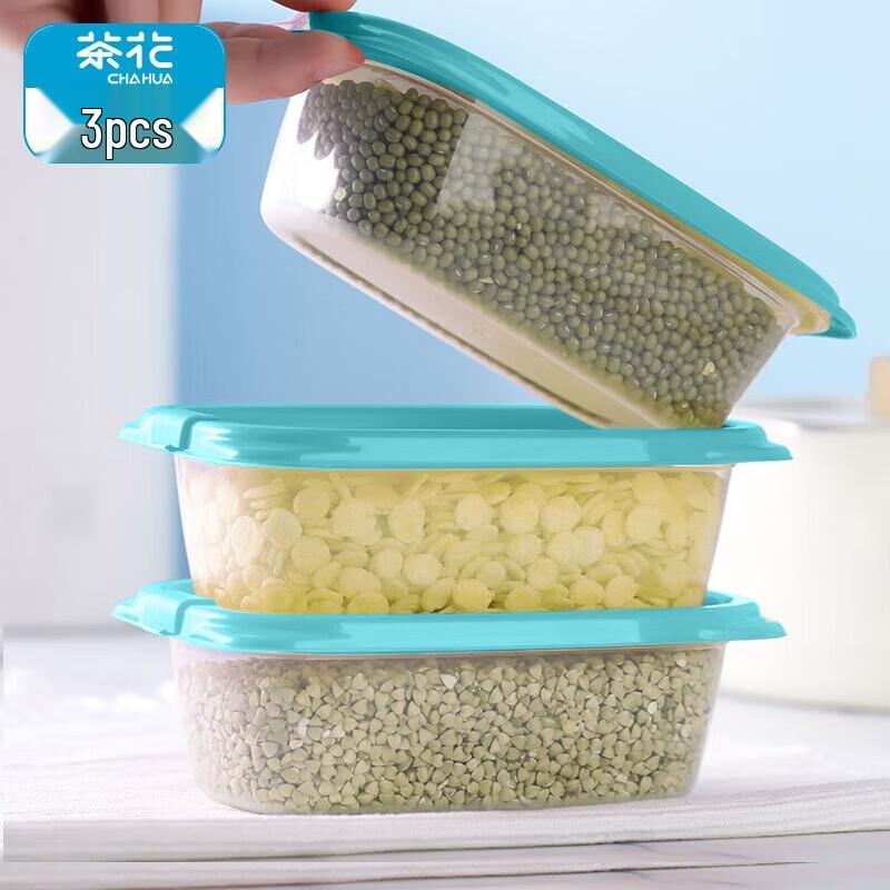Chahua 830ml Plastic Food Containers (3-Pack)