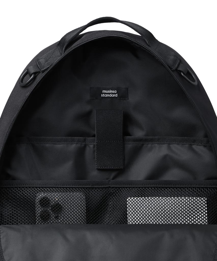 Musinsa Standard Cordura Vertical Zipper Backpack [Black]