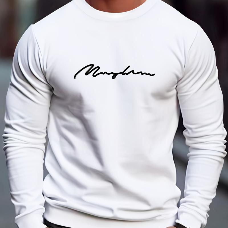 

Men s Slim Fit Crew Neck Hoodie, Stretch Cotton S