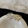 Niche Design Sense Bow Open Ring Female Gentle Exquisite Personality Fashion Elegant Versatile Ring Ring