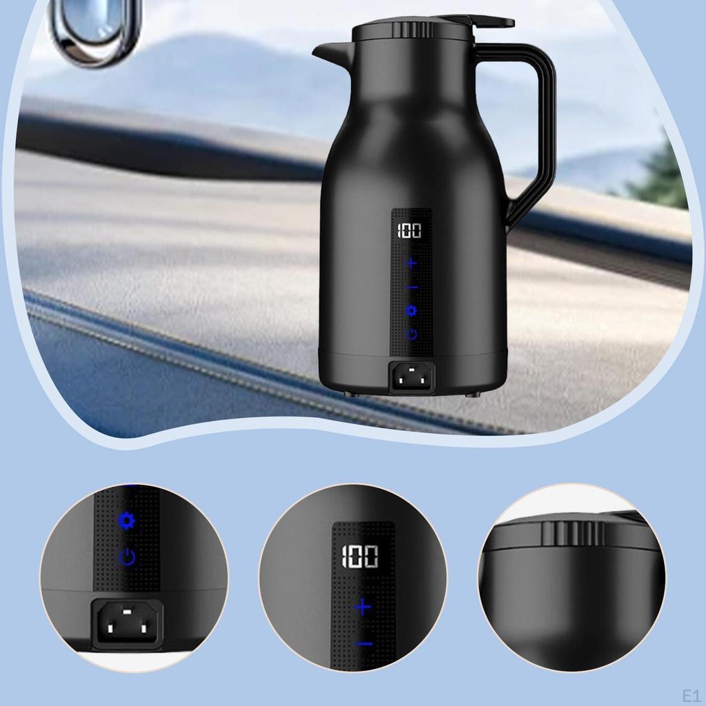 12V 24V Car Kettle Boiler Travel Coffee Mug for Hiking Outdoor Camping