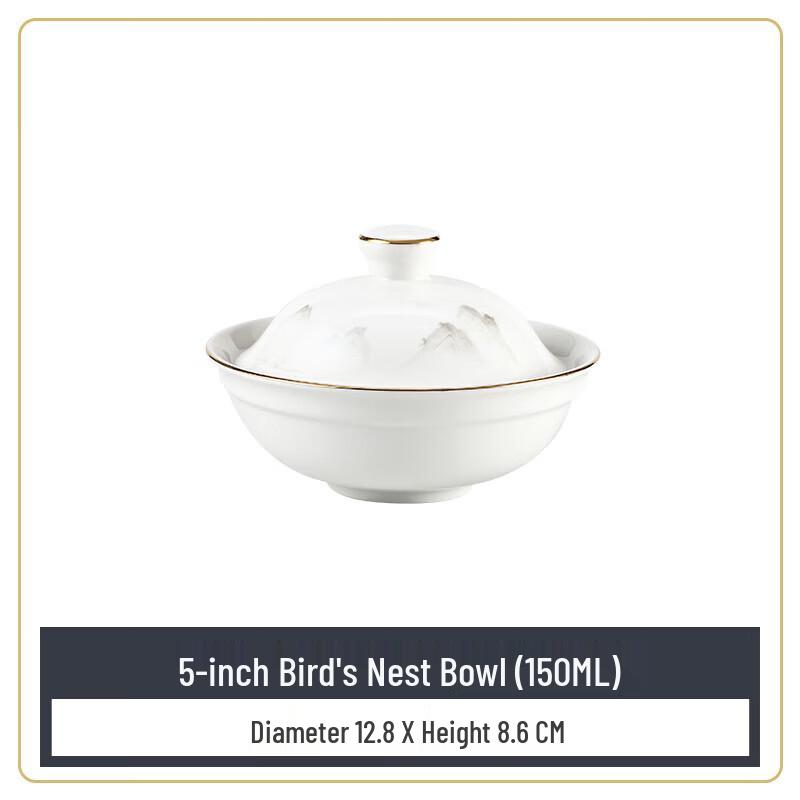 

Five-Star Hotel Chinese Ceramic Dinner Plate