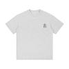 Unisex Cotton Round Neck Short Sleeve T-Shirt: Versatile Loose Fit for Summer