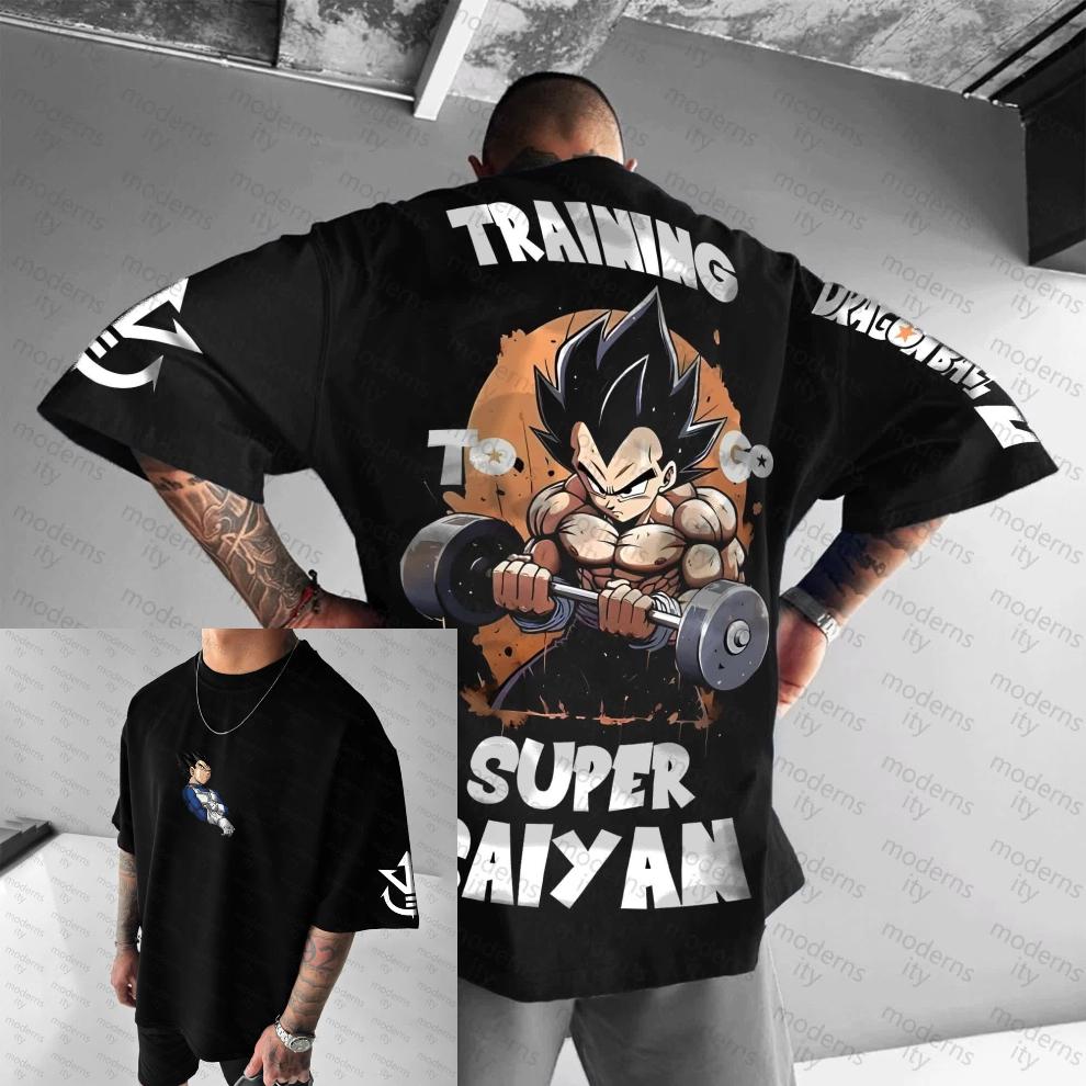 Summer New Y2k Dragon Ball Super Saiyan Graphic TShirts Man Oversized Women Cotton Short Sleeve Tee Casual Tops Harajuku Unisex