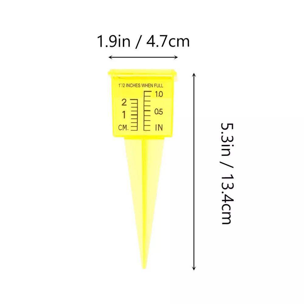 

New 4pcs Plastic Outdoor Rain Gauge for Yard Garden Lawn Deco