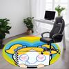 1pc The Powerpuff Girls Office Round Area Rug, Under Office Chairs Bedroom Living Room Home Decor, Room Deco, Available In Various Sizes