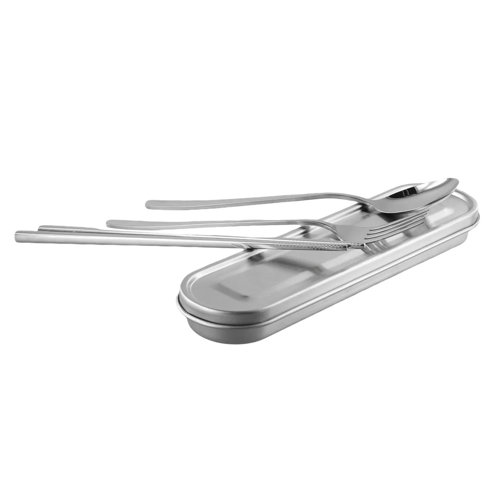 

For Worker Travel Chopsticks Set Lightweight Replacement 304 Stainless Steel Accessories Kitchen Tool Brand New CHINA