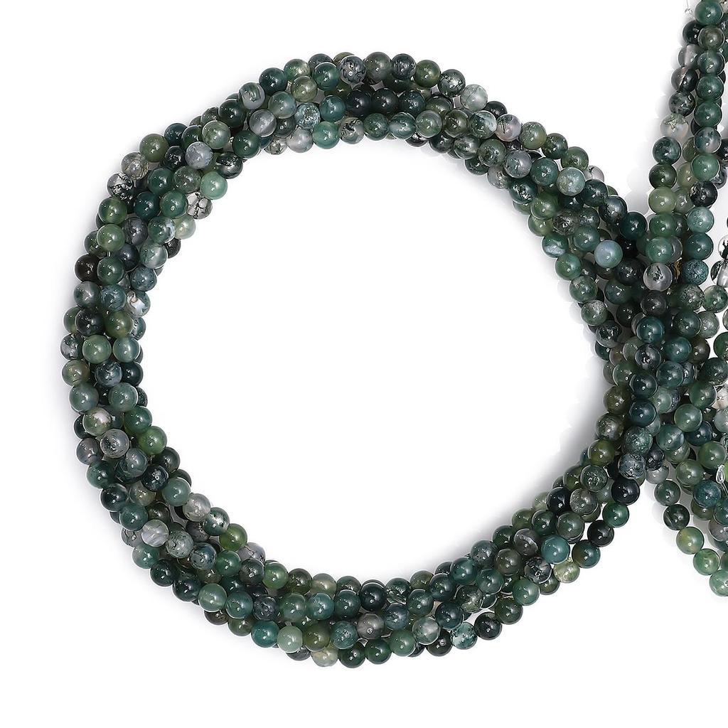 Koraliki z kamienia naturalnego Okrągłe luźne koraliki Diy Koraliki do wyrobu biżuterii Strand 15